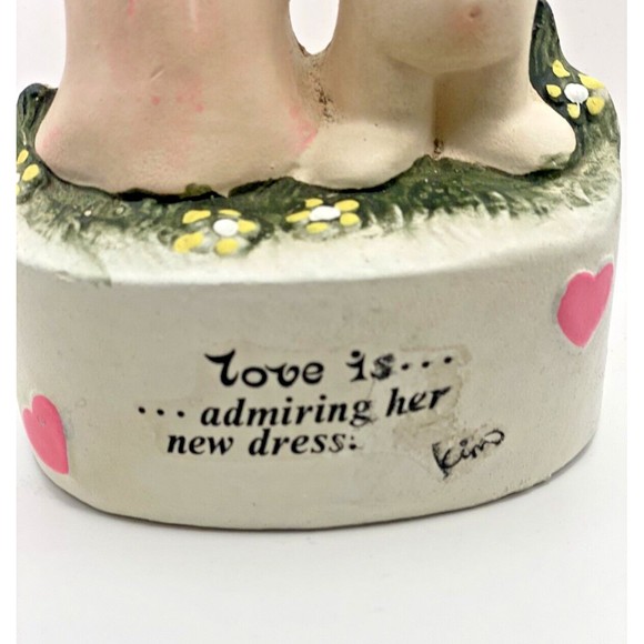 Vintage Bank 1974 Love is Kim Casali admiring her new dress! - Picture 2 of 11